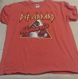 Def Leppard shirt size large